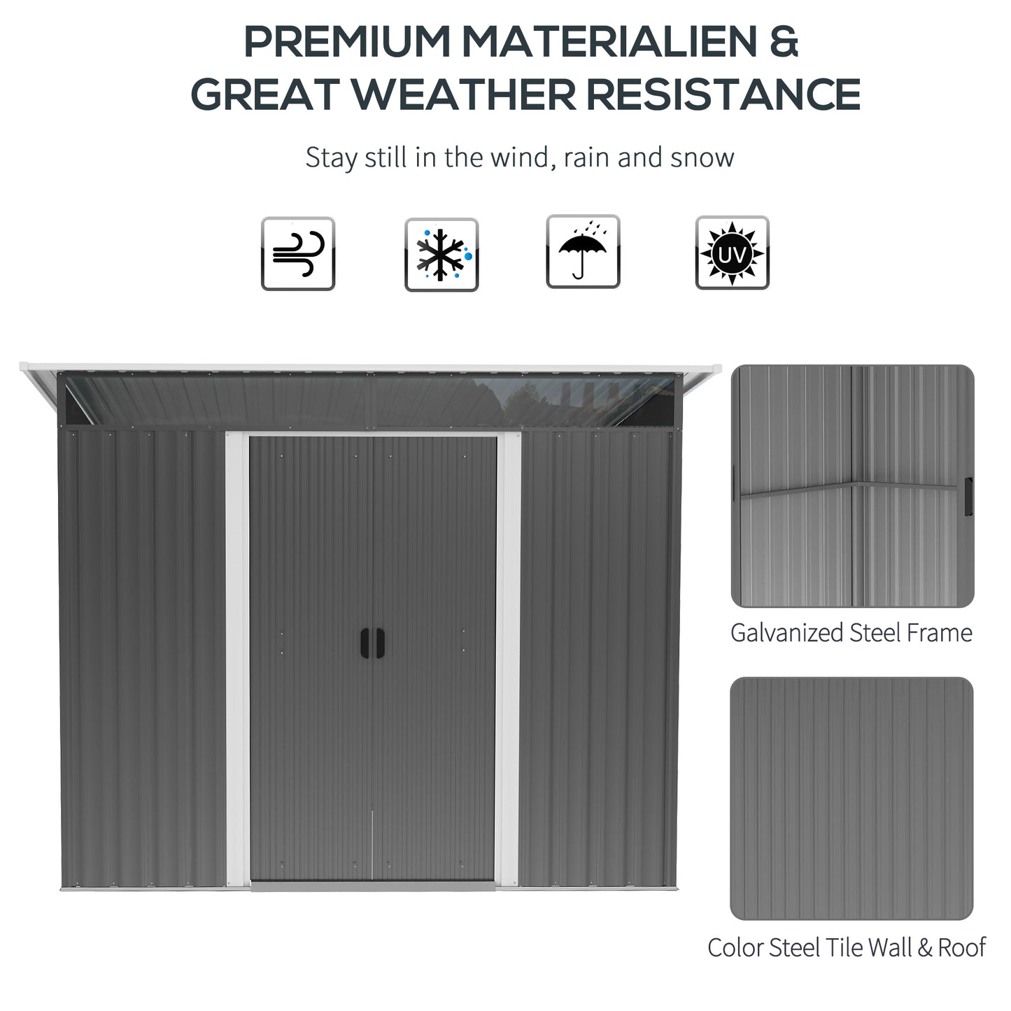 outsunny-garden-metal-storage-shed-house-hut-gardening-tool-storage-w-tilted-roof-and-ventilation-9-x-6ft-grey