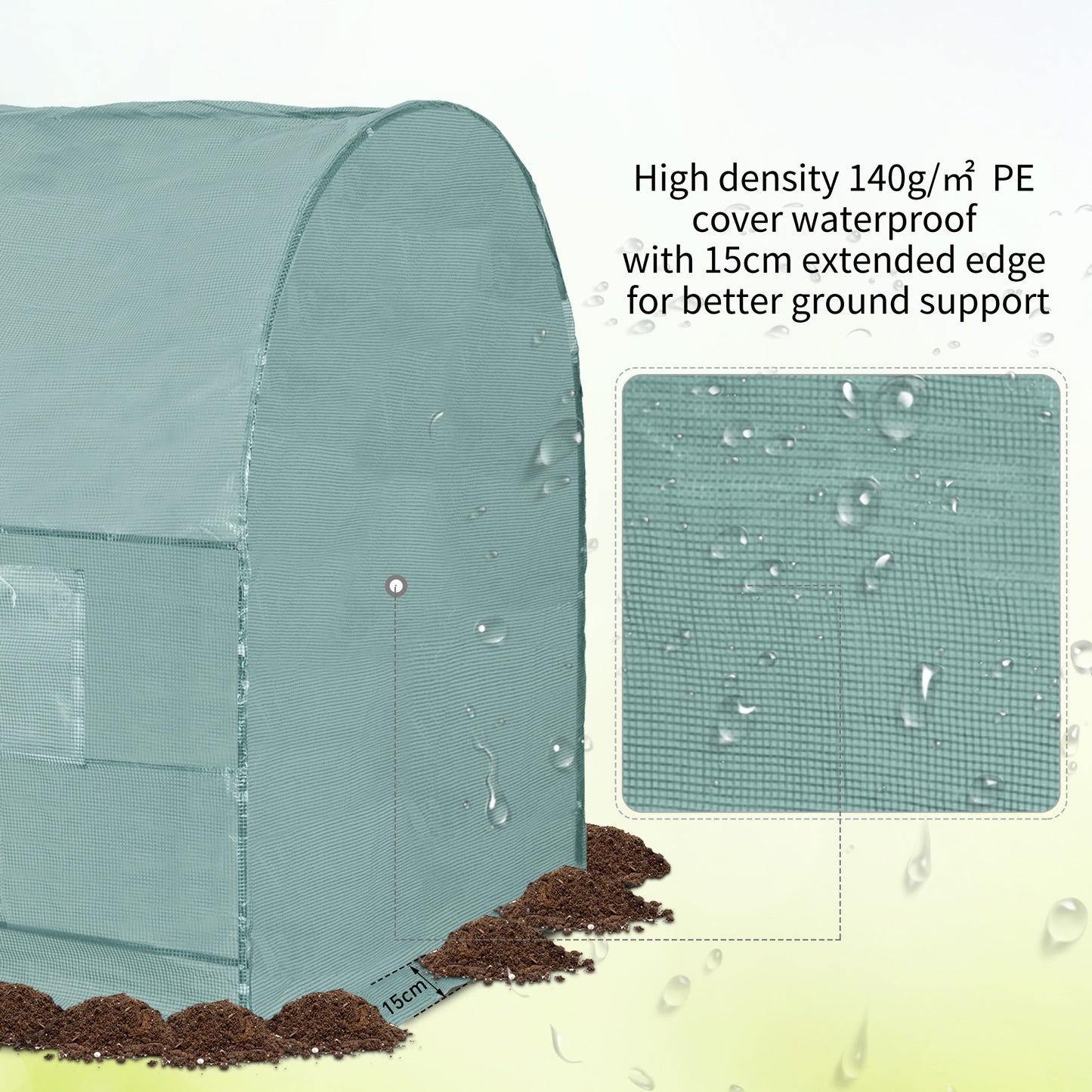 outsunny-walk-in-greenhouse-reinforced-polytunnel-greenhouse-garden-plants-grow-waterproof-cover-galvanised-base-w-slide-door-2-5-x-2-m