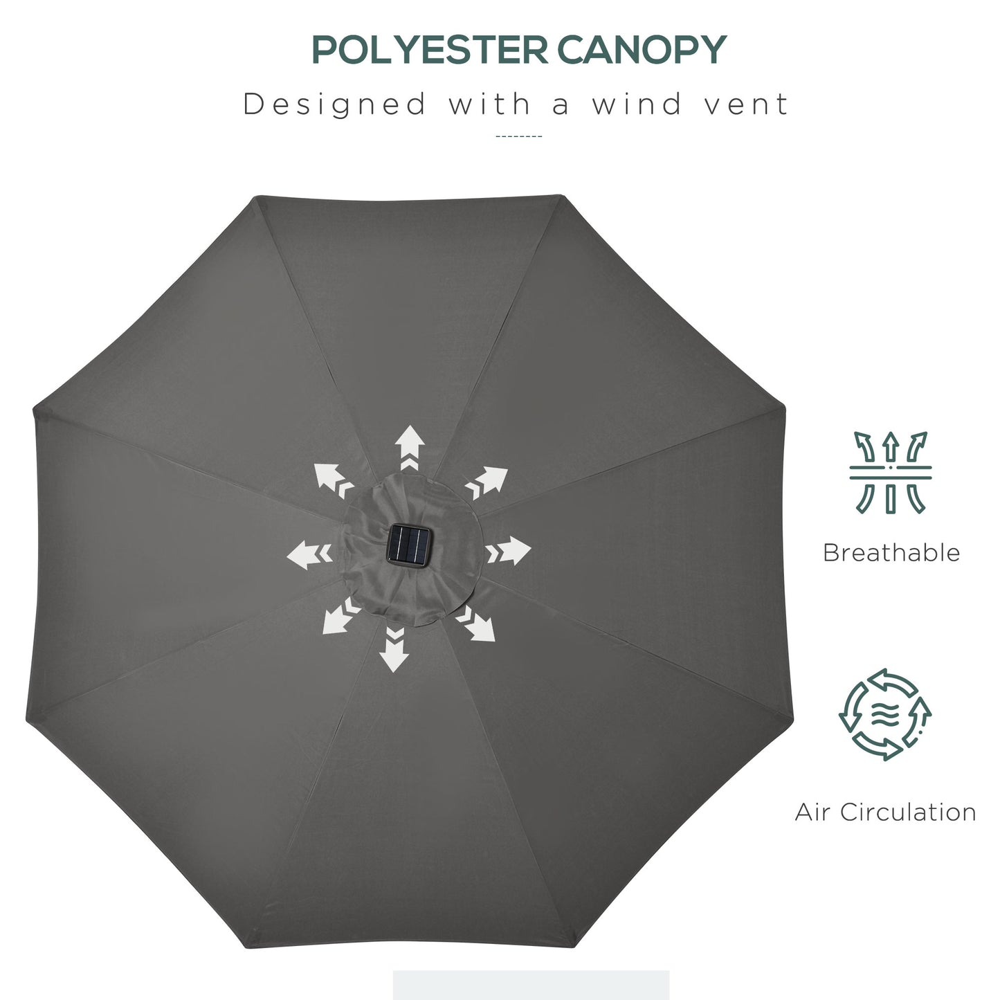 outsunny-garden-24-led-light-parasol-outdoor-tilt-sun-umbrella-patio-club-party-event-manual-sun-shade-w-hand-crank-grey