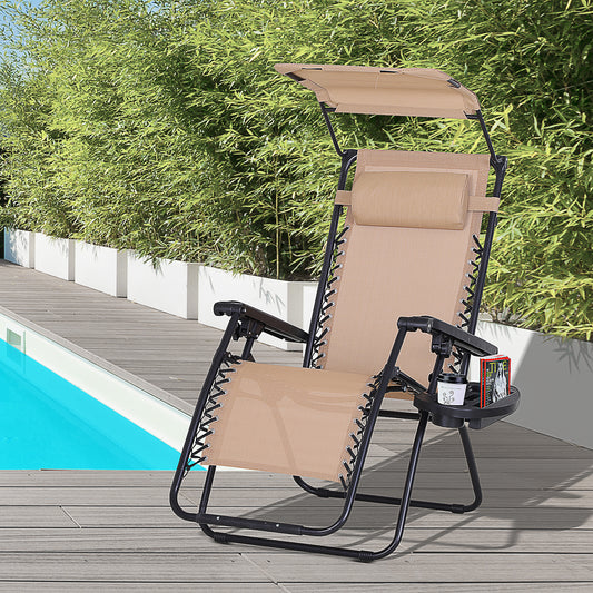 outsunny-zero-gravity-garden-deck-folding-chair-patio-sun-lounger-reclining-seat-with-cup-holder-canopy-shade-beige