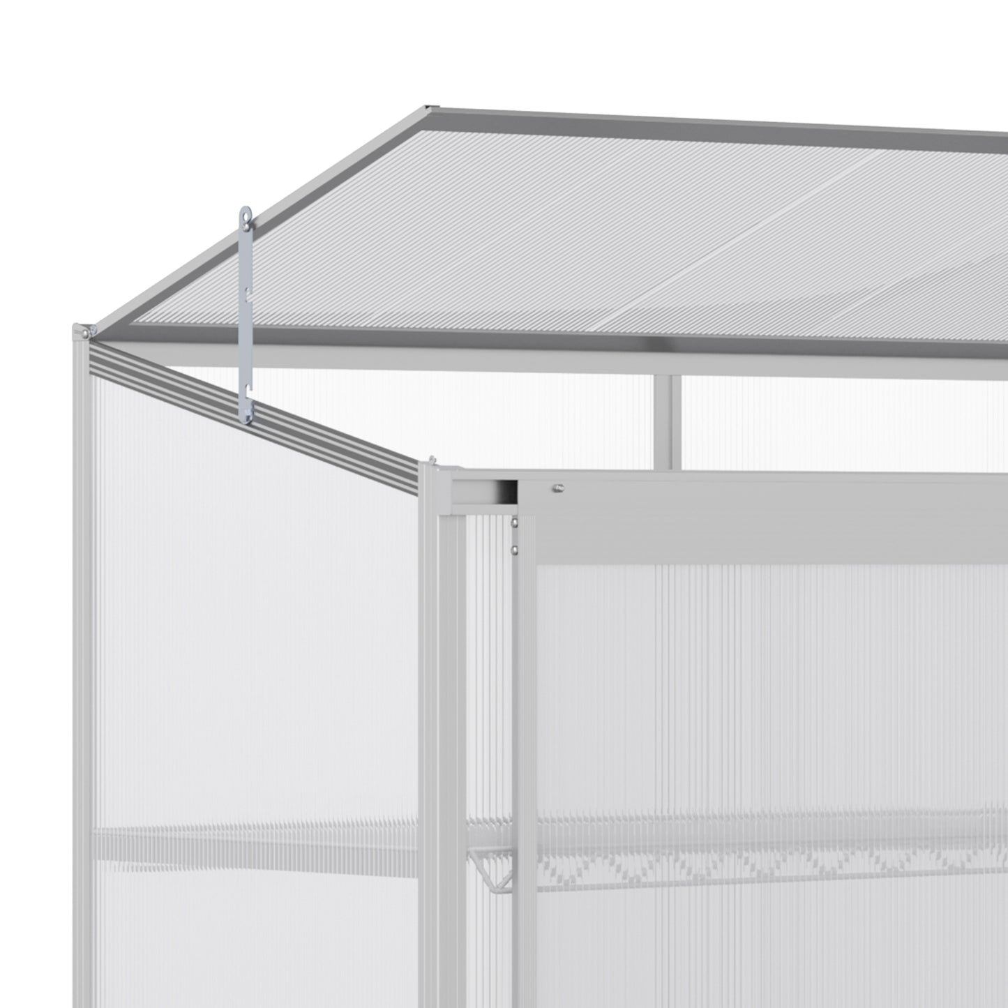 outsunny-3-tier-mini-greenhouse-garden-cold-frame-plant-growth-house-w-polycarbonate-panels-openable-roof-129-5-x-58-x-140-cm-silver