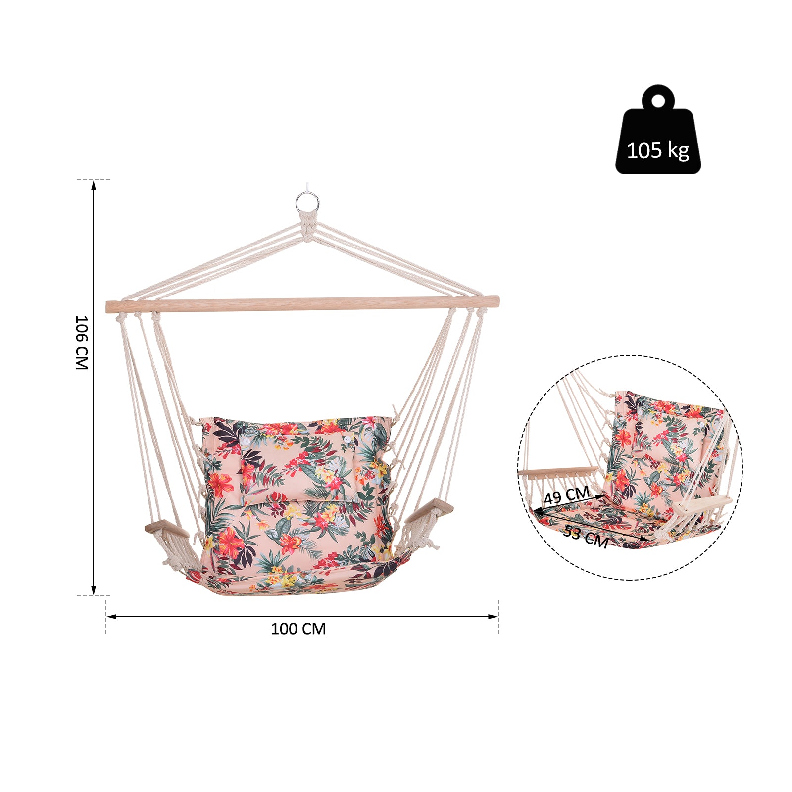 outsunny-garden-outdoor-hanging-hammock-chair-thick-rope-frame-wooden-arms-safe-wide-seat-garden-outdoor-spot-stylish-multicoloured-floral