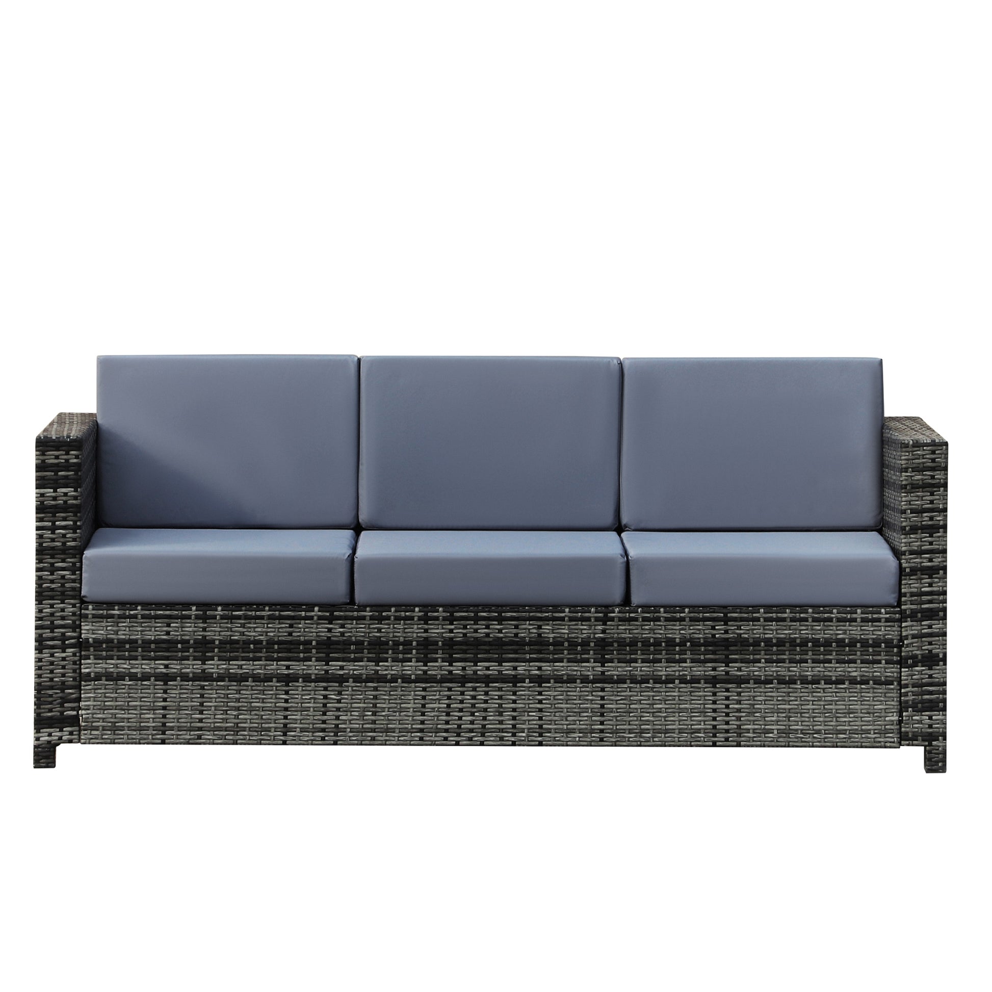 outsunny-garden-rattan-sofa-3-seater-all-weather-wicker-weave-metal-frame-chair-with-fire-resistant-cushion-grey