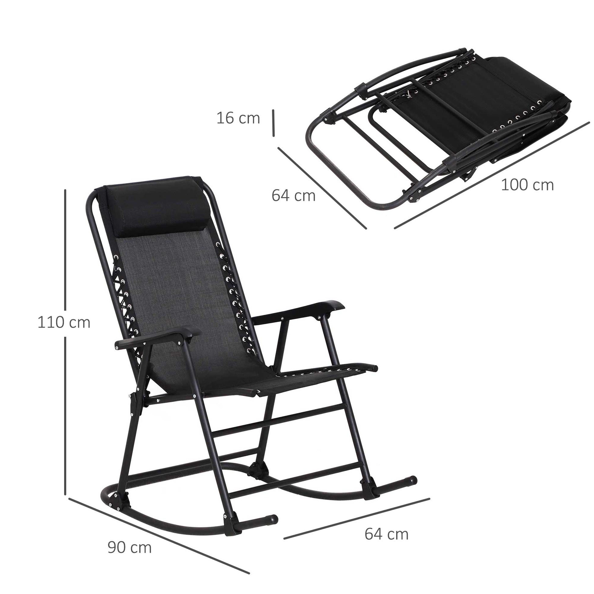 outsunny-garden-rocking-chair-folding-outdoor-adjustable-rocker-zero-gravity-seat-with-headrest-camping-fishing-patio-deck-black