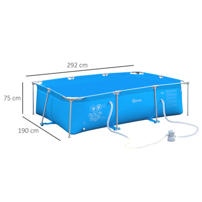 steel-frame-pool-with-filter-pump-and-filter-cartridge-rust-and-reinforced-sidewalls-resistant-above-ground-pool-blue-315-x-225-x-75cm-by-outsunny