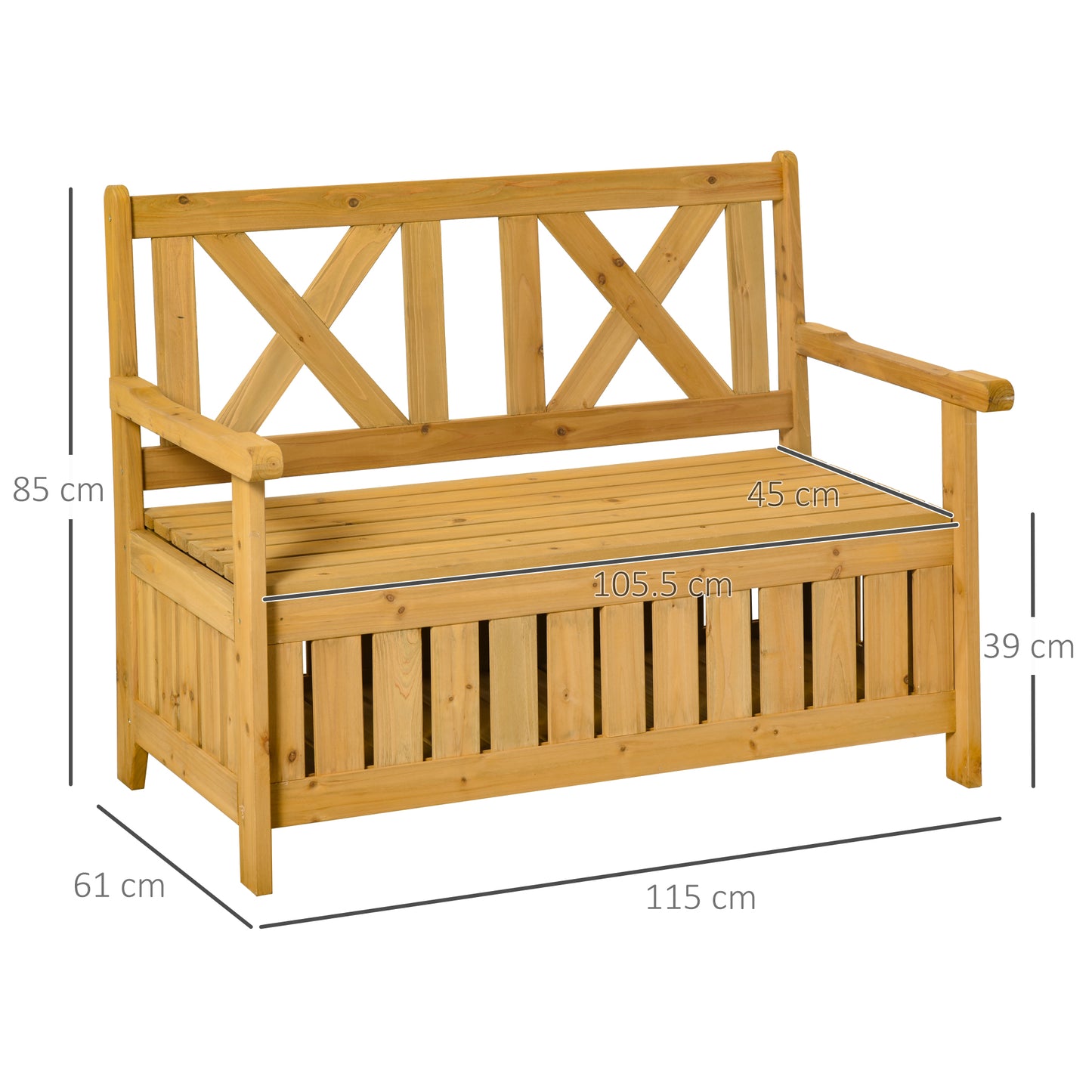 outsunny-wood-garden-bench-2-seater-storage-chest-patio-seating-chair-with-high-back-and-armrest