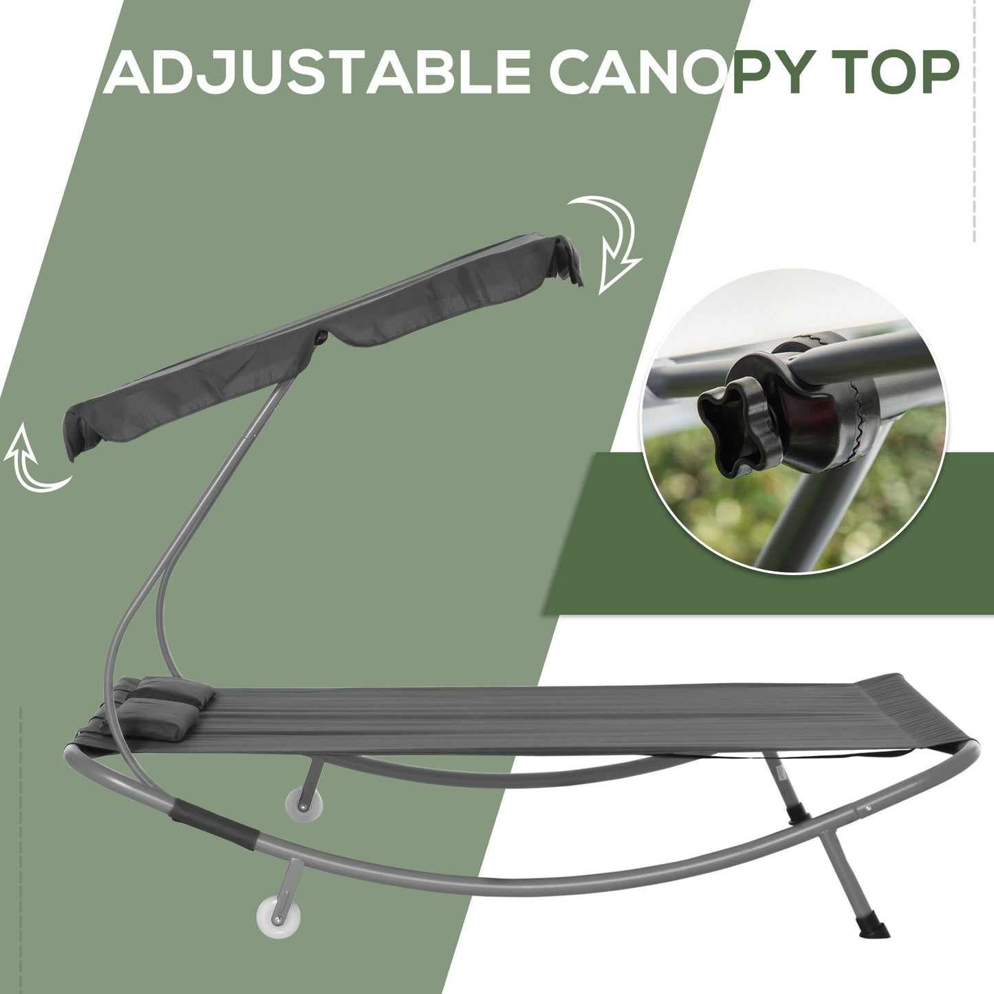 outsunny-patio-double-hammock-sun-lounger-bed-w-canopy-shelter-wheels-2-pillows-grey