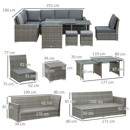 outsunny-7-piece-rattan-garden-furniture-set-10-seater-sofa-sectional-with-cushioned-sofa-seat-footstools-and-expandable-glass-table-for-yard-grey