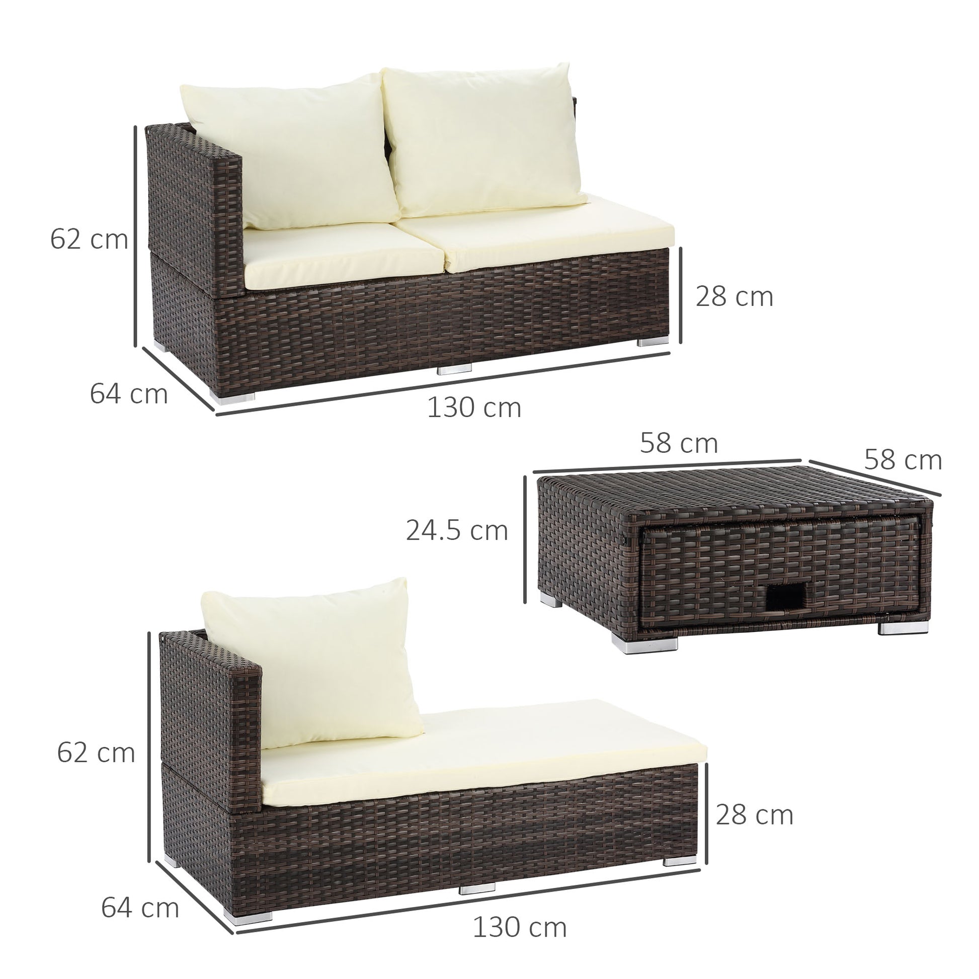 outsunny-4-seater-rattan-garden-furniture-storage-sofa-set-wicker-coffee-table-conservatory-sun-lounger-outdoor-weave-w-cushion-brown