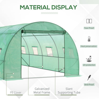 outsunny-6-x-3-m-large-walk-in-greenhouse-garden-polytunnel-greenhouse-with-steel-frame-zippered-door-and-roll-up-windows-green