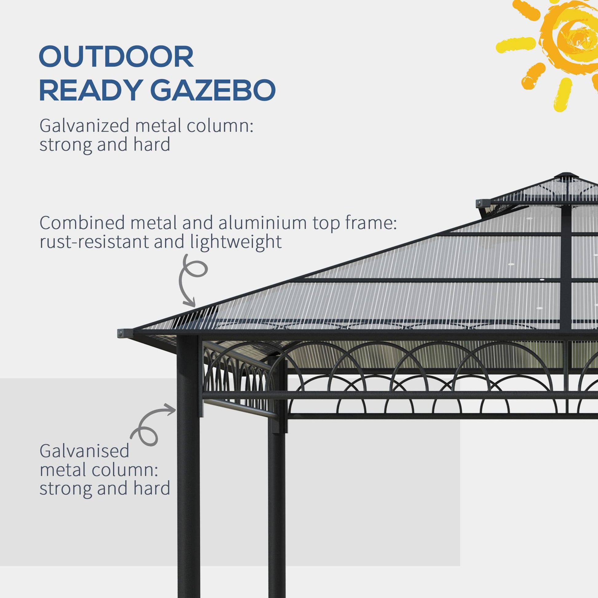 outsunny-3-x-3-m-outdoor-polycarbonate-gazebo-double-roof-hard-top-gazebo-with-galvanized-steel-frame-nettings-curtains