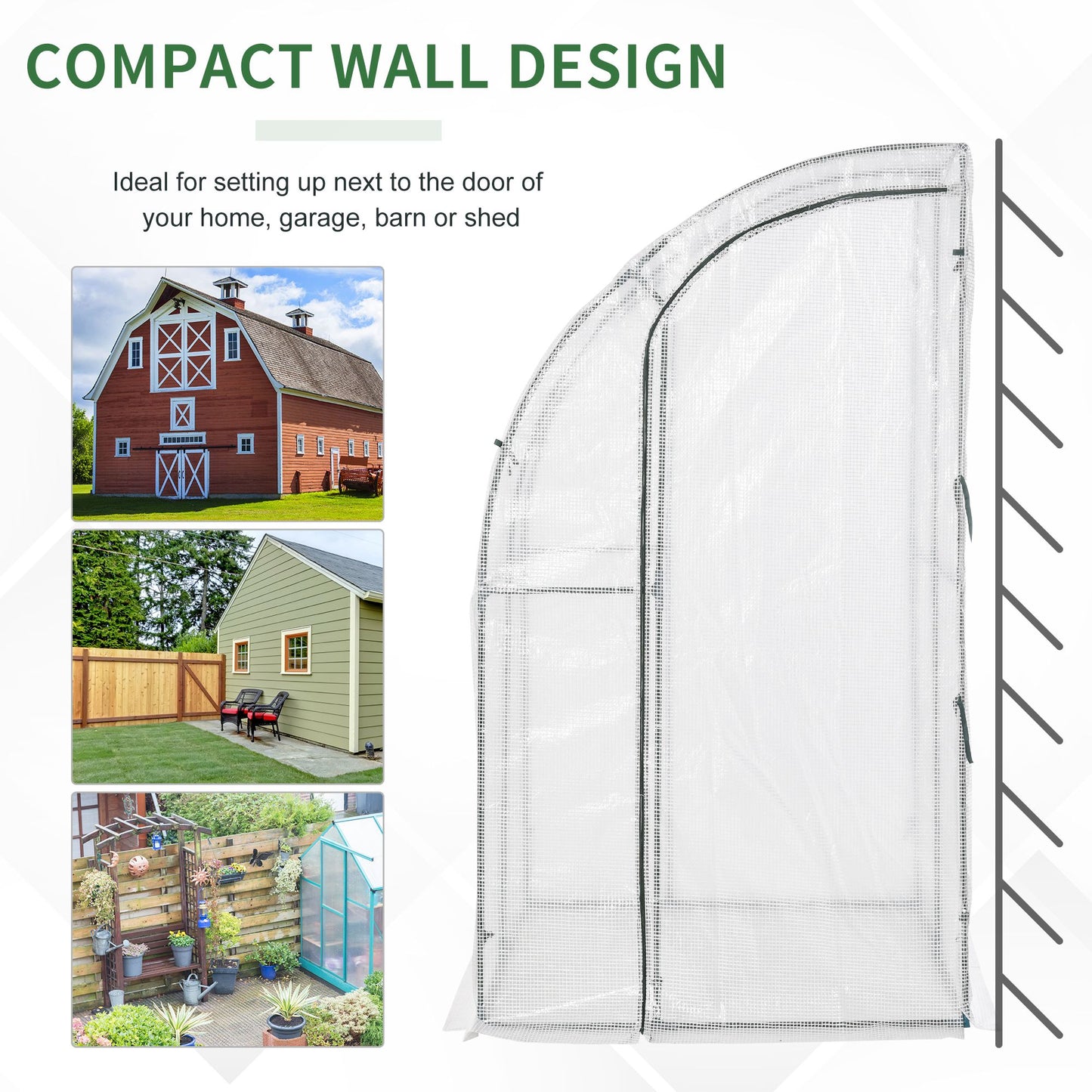 outsunny-outdoor-walk-in-lean-to-wall-greenhouse-with-zippered-roll-up-door-and-pe-cover-143l-x-118w-x-212hcm-white