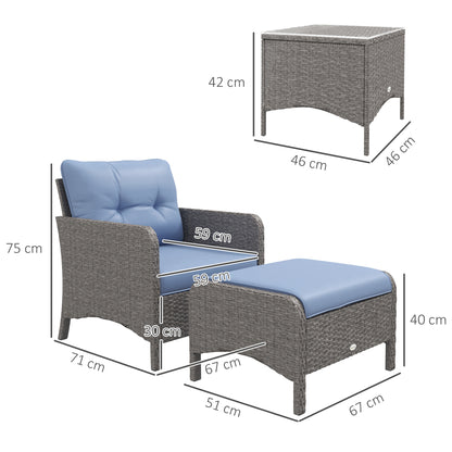 outsunny-5-pieces-pe-rattan-garden-furniture-set-wicker-outdoor-sofa-set-w-2-armchairs-2-stools-glass-top-table-cushions-blue