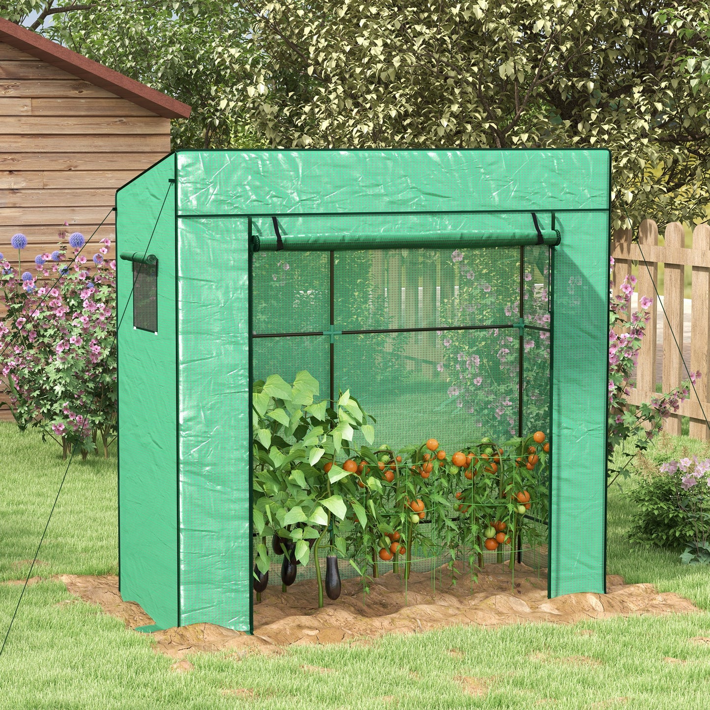 outsunny-pe-cover-walk-in-outdoor-greenhouse-green