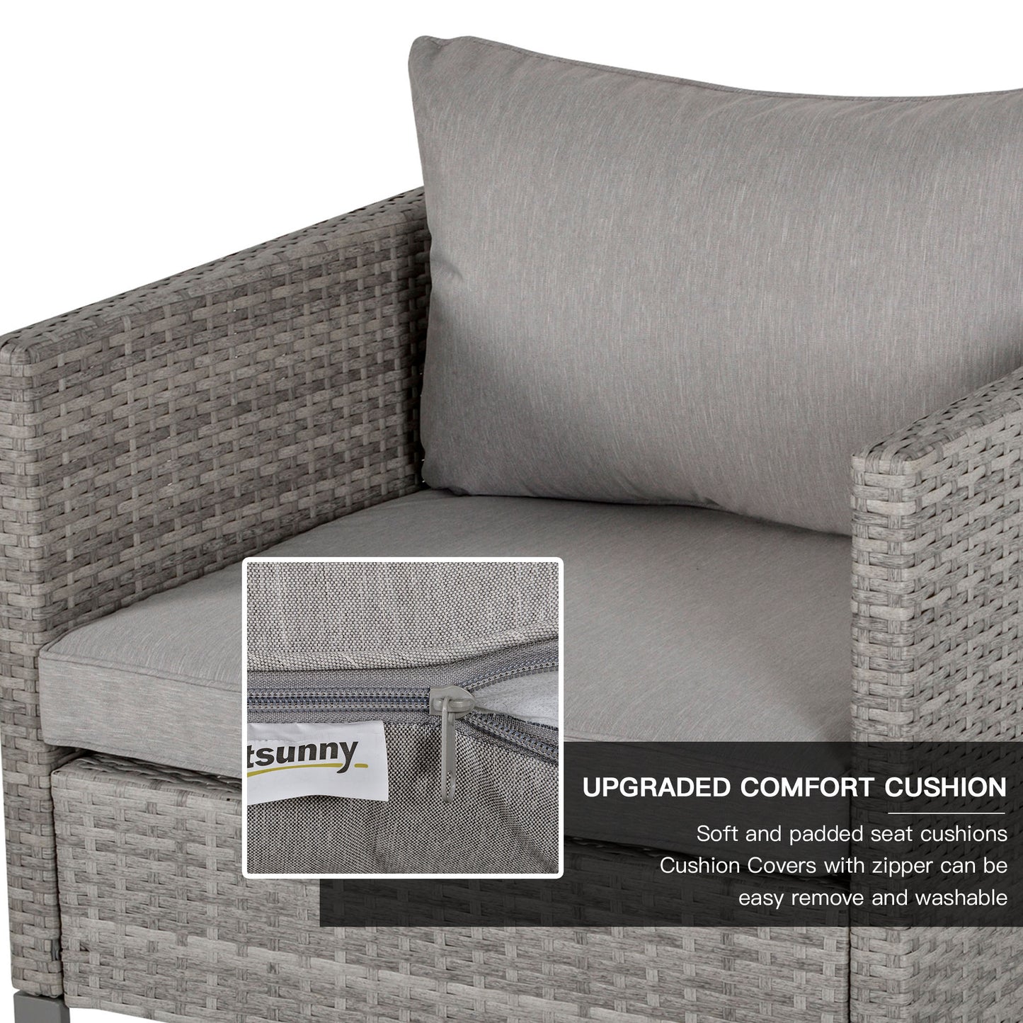 outsunny-4-seater-pe-rattan-garden-furniture-wicker-dining-set-w-glass-top-table-cushions-light-grey