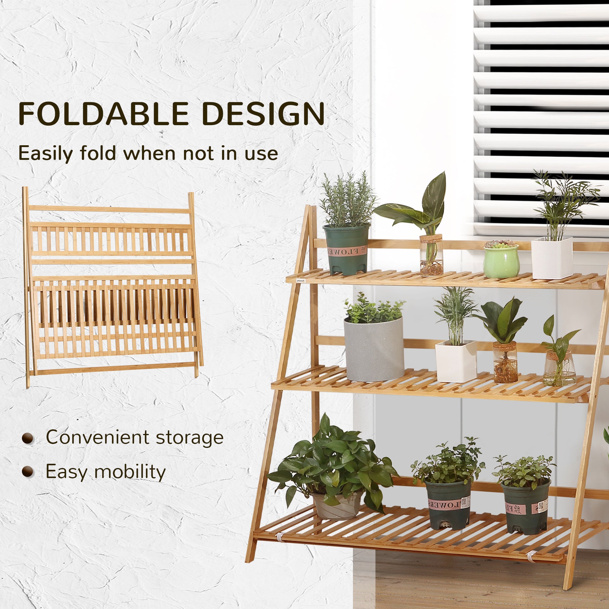 outsunny-3-tier-plant-stand-plant-shelf-rack-folding-bamboo-display-stand-98x37x96-5cm-natural