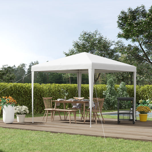 outsunny-2-7m-x-2-7m-garden-gazebo-marquee-party-tent-wedding-canopy-outdoor-white