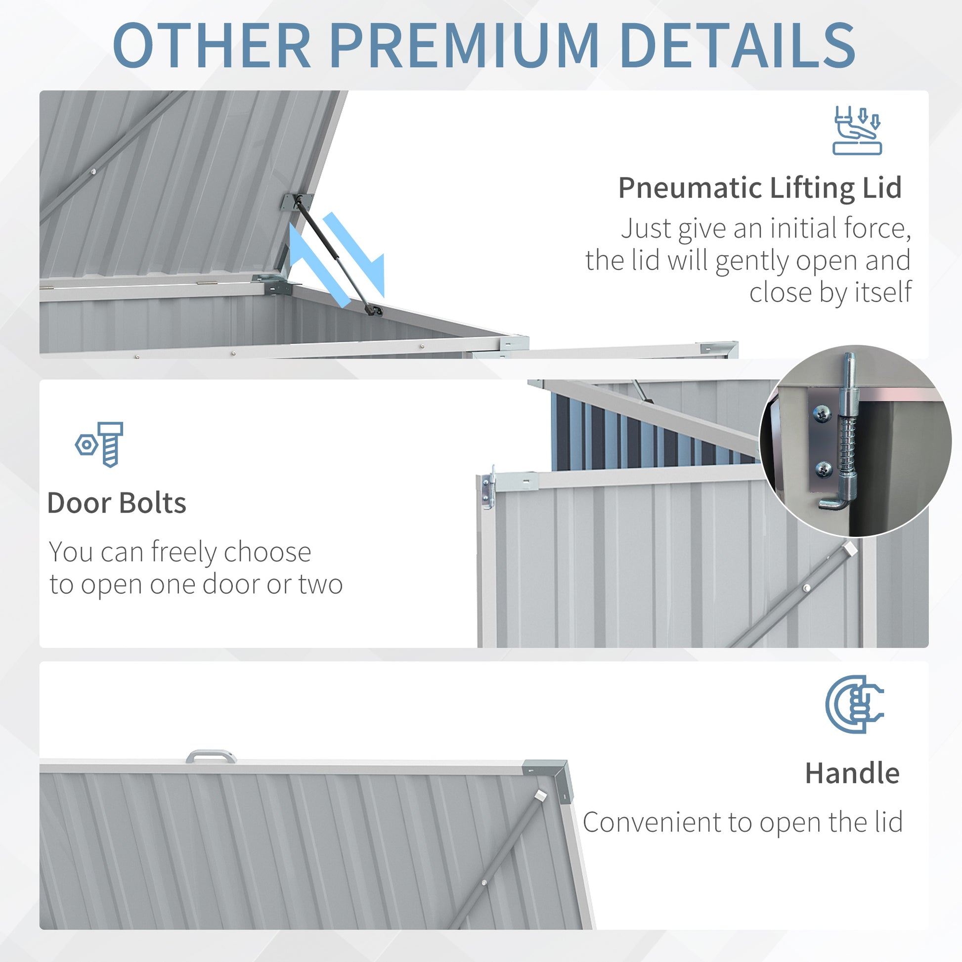 outsunny-5ft-x-3ft-garden-2-bin-steel-storage-shed-double-rubbish-storage-shed-hide-dustbin-w-locking-doors-and-openable-lid