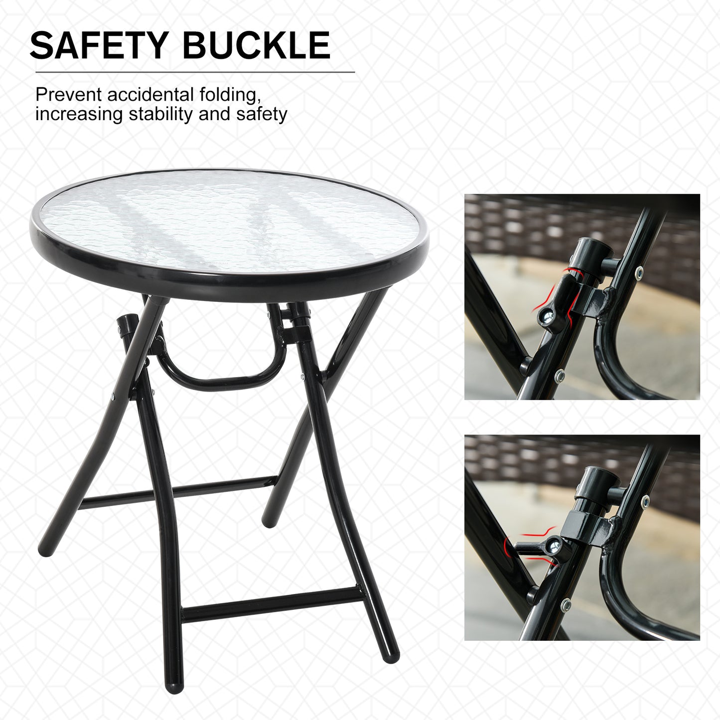 outsunny-foldable-garden-table-round-folding-table-with-glass-tabletop-and-safety-buckle-for-patio-garden-outdoor-indoor-black