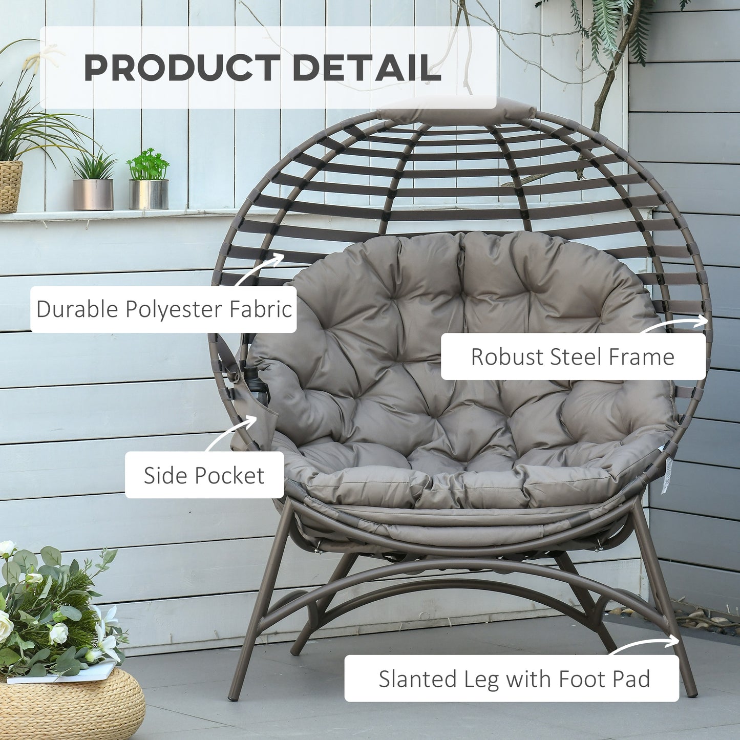 outsunny-2-seater-egg-chair-with-soft-cushion-steel-frame-and-side-pocket-garden-patio-basket-chair-for-indoor-outdoor-brown