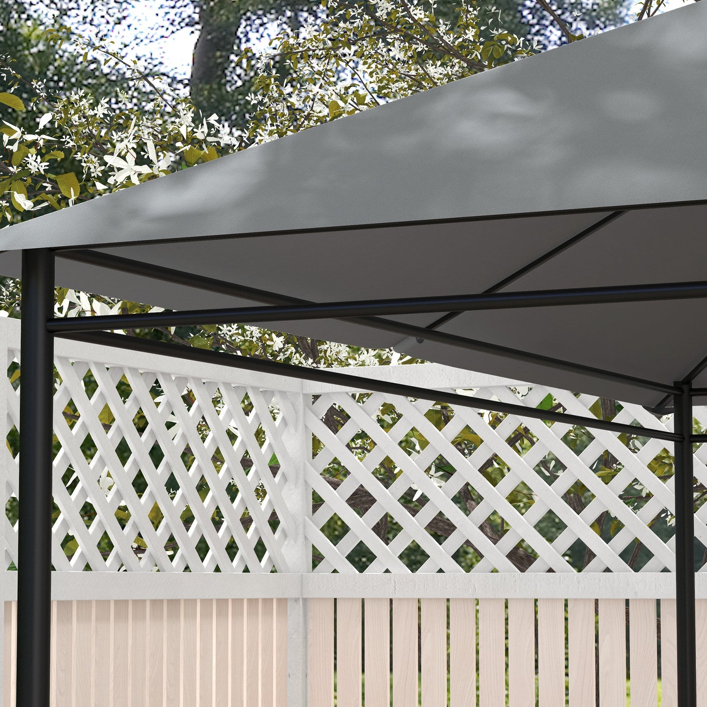 outsunny-3-x-4m-gazebo-canopy-replacement-cover-gazebo-roof-replacement-top-cover-only-light-grey