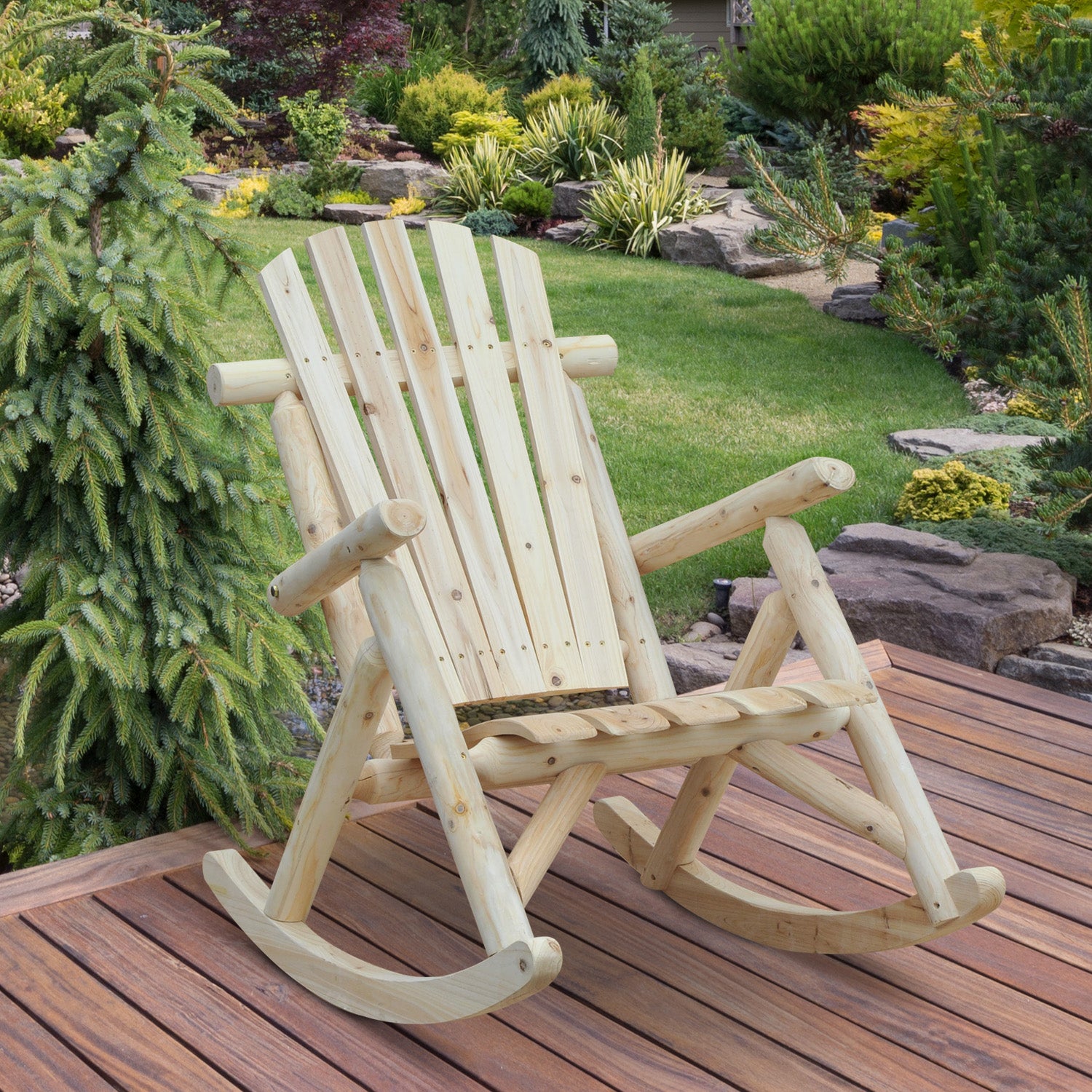 outsunny-adirondack-chair-cedar-wood-ergonomic-rocking-chair-porch-rocker-garden-traditional-burlywood