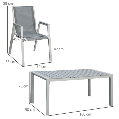 outsunny-7-pieces-garden-dining-set-outdoor-table-and-6-armchairs-aluminium-frame-slatted-wood-grain-plastic-top-table-mesh-fabric-seats-light-grey