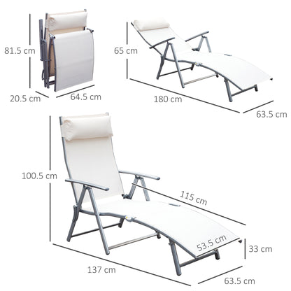 outsunny-garden-lounger-steel-frame-outdoor-folding-chaise-recliner-with-headrest-7-levels-adjustable-backrest-81-5l-x-20-5w-x-64-5h-cream-white