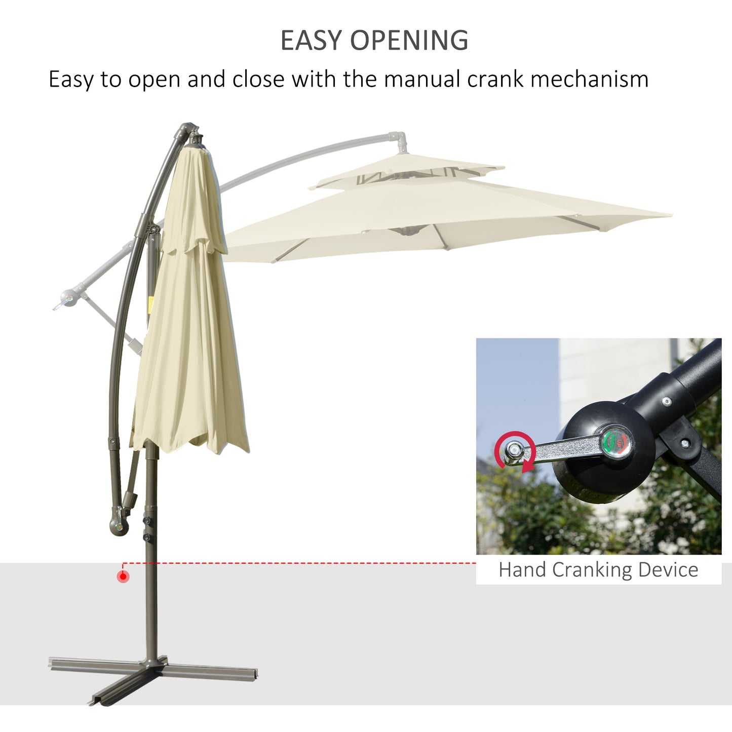 outsunny-2-7m-garden-banana-parasol-cantilever-umbrella-with-crank-handle-double-tier-canopy-and-cross-base-for-outdoor-hanging-sun-shade-beige