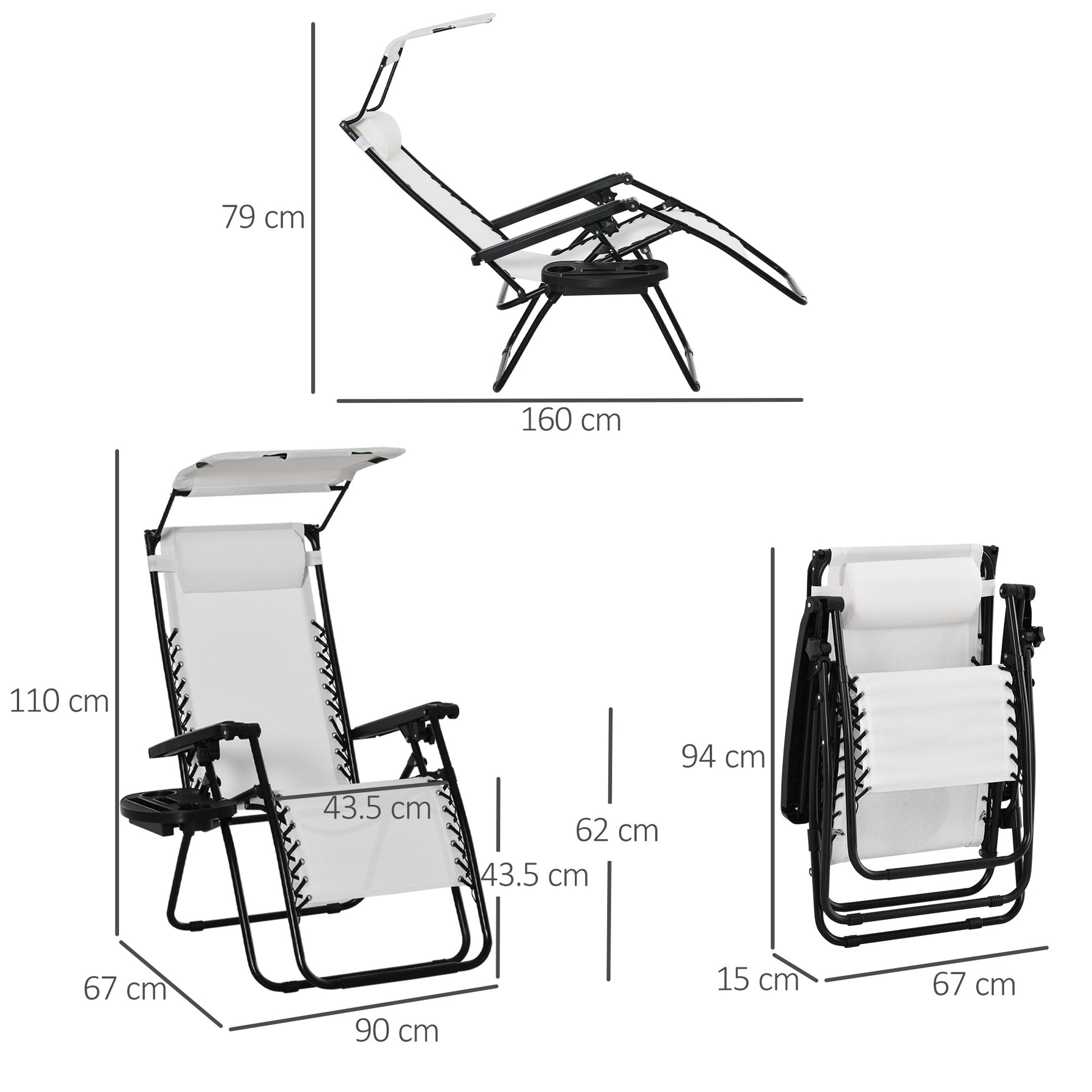 outsunny-zero-gravity-garden-deck-folding-chair-patio-sun-lounger-reclining-seat-with-cup-holder-canopy-shade-white