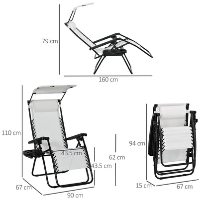 outsunny-zero-gravity-garden-deck-folding-chair-patio-sun-lounger-reclining-seat-with-cup-holder-canopy-shade-white