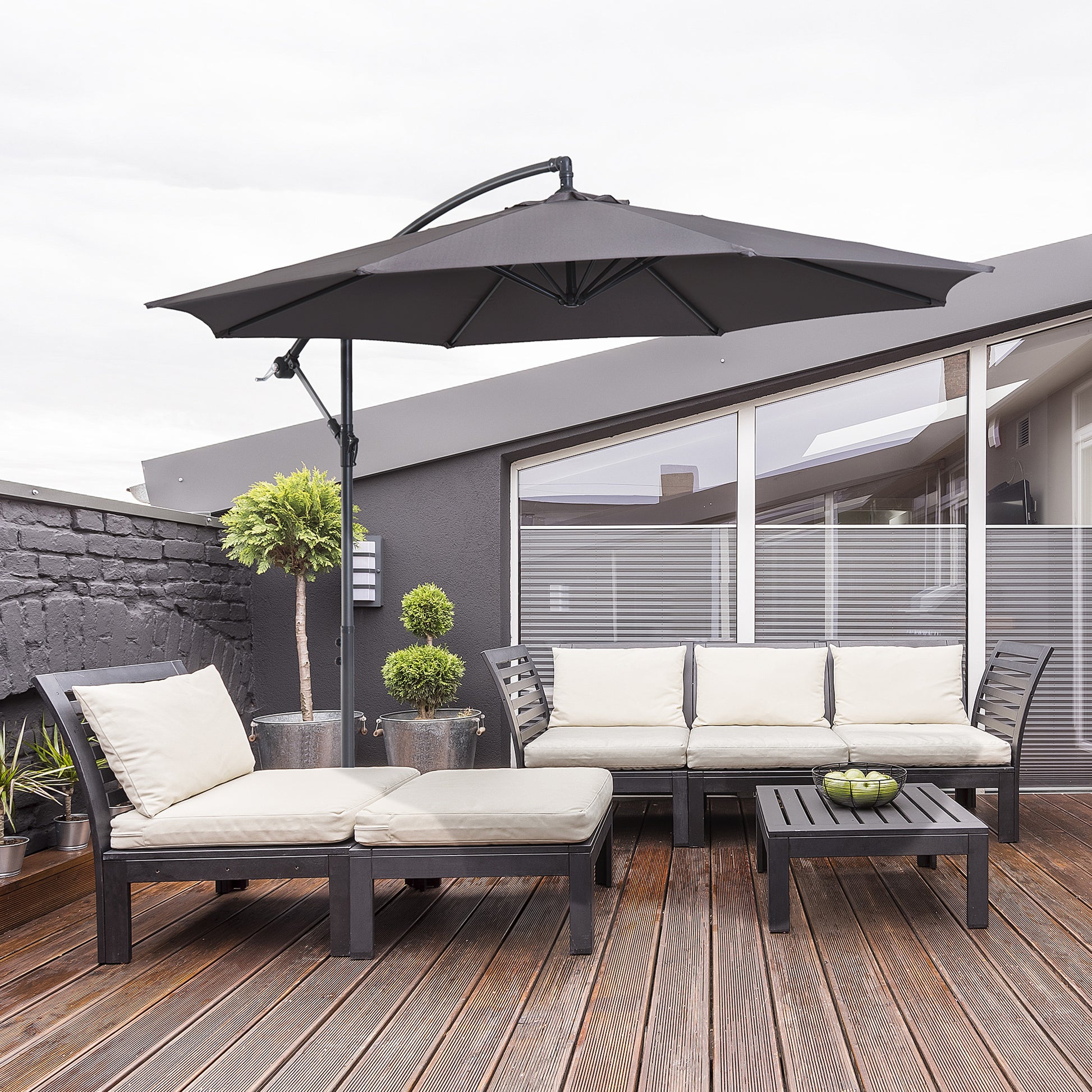 outsunny-3m-garden-banana-parasol-hanging-cantilever-umbrella-with-crank-handle-8-ribs-and-cross-base-for-outdoor-sun-shade-grey