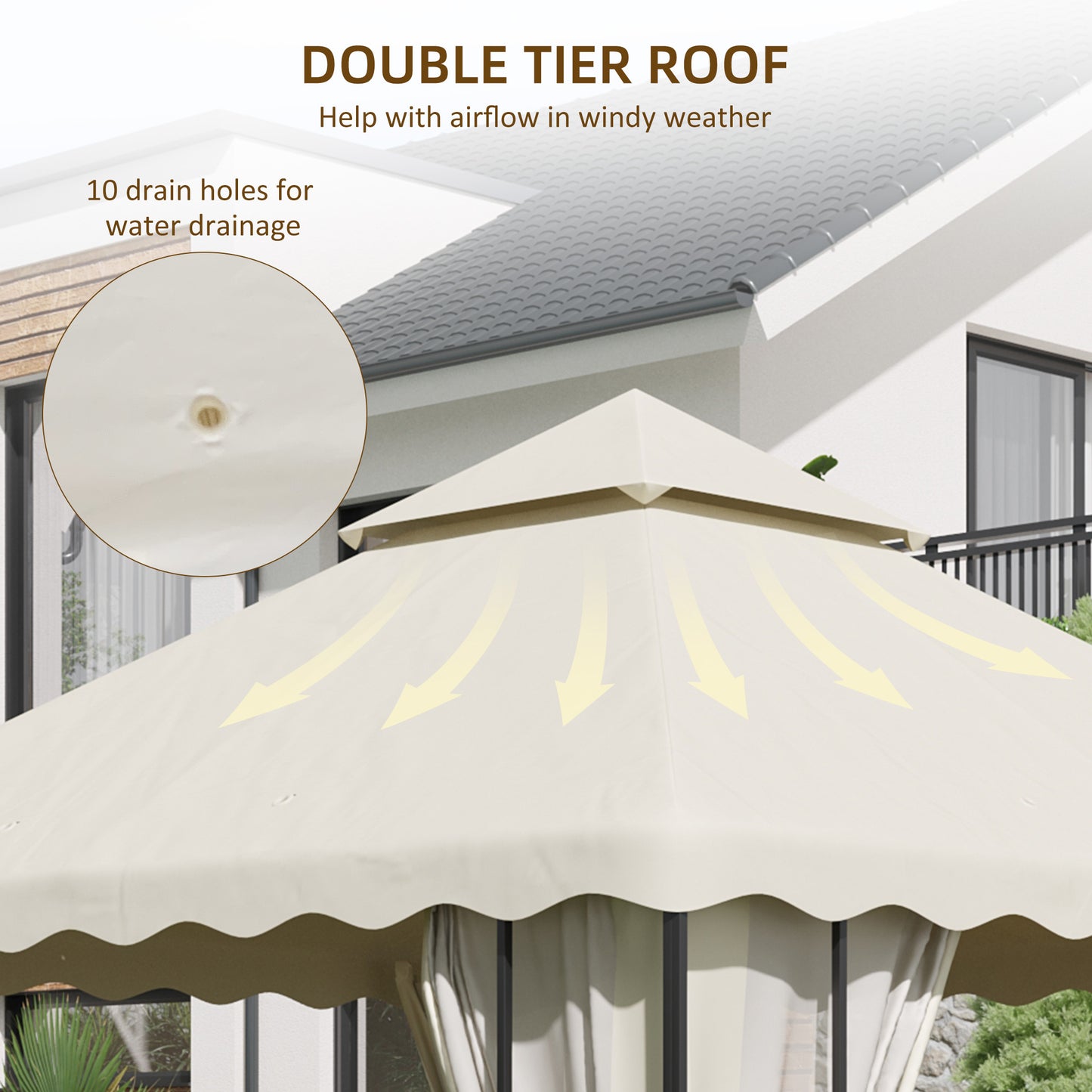 outsunny-3-x-3-m-gazebo-canopy-replacement-covers-2-tier-gazebo-roof-replacement-top-only-cream-white