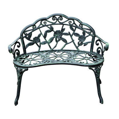 outsunny-cast-aluminium-outdoor-garden-patio-antique-rose-style-bench-porch-park-chair-seater-green