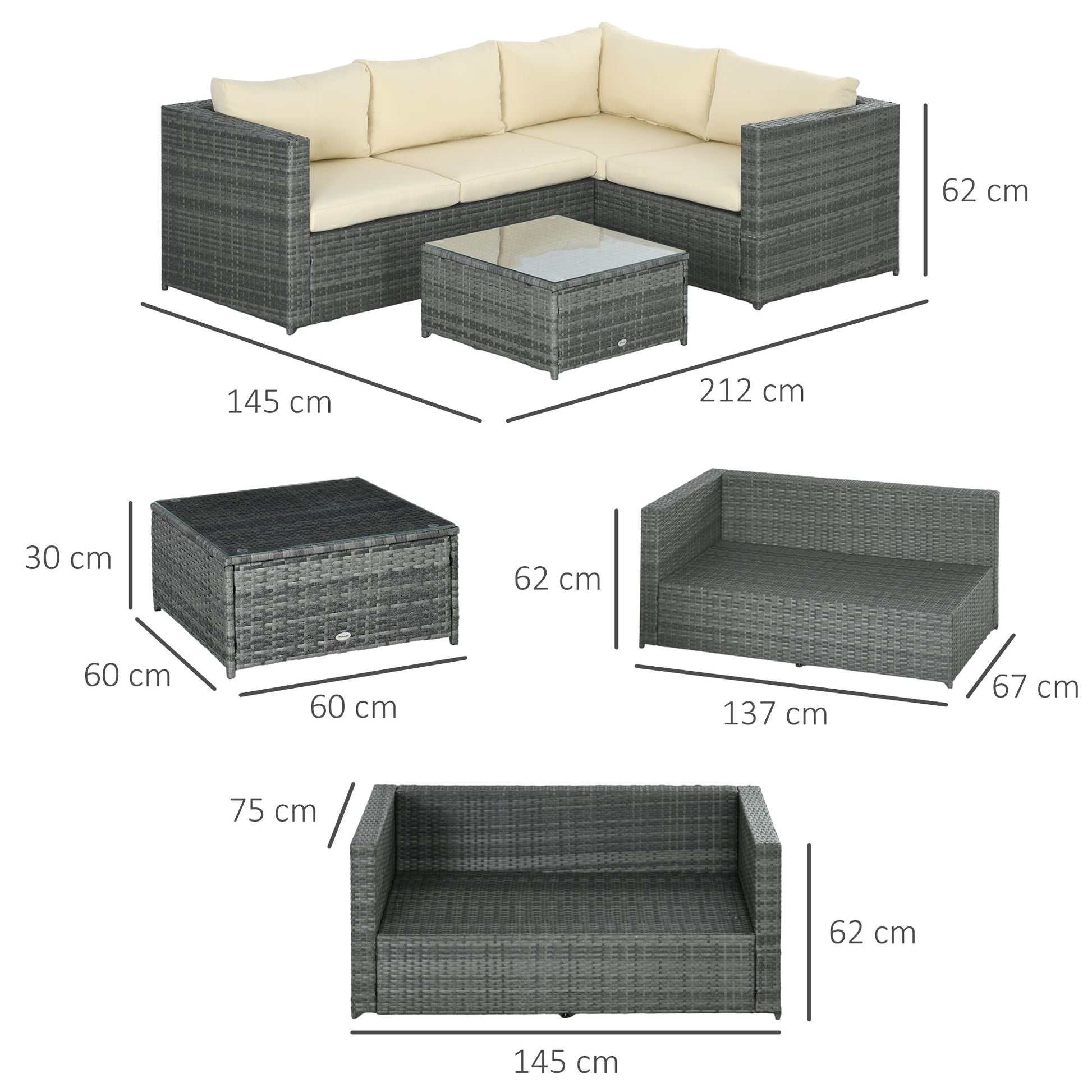 outsunny-3pcs-rattan-garden-furniture-4-seater-outdoor-patio-corner-sofa-chair-set-with-coffee-table-thick-cushions-beige