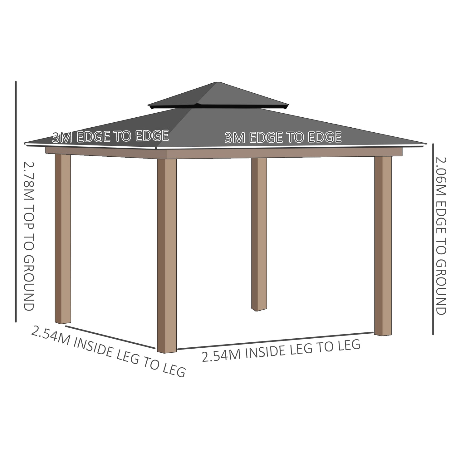 outsunny-3-x-3-m-outdoor-polycarbonate-gazebo-double-roof-hard-top-gazebo-with-galvanized-steel-frame-nettings-curtains