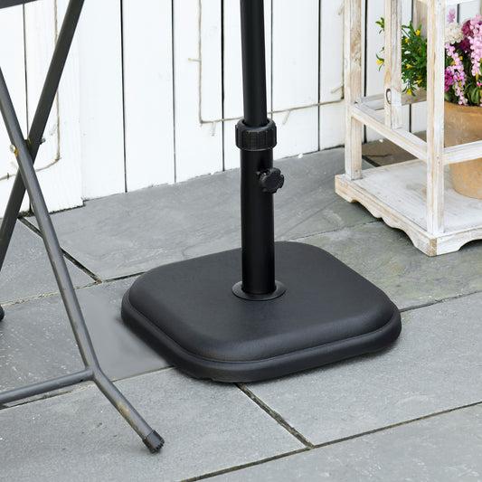 outsunny-11kg-concrete-garden-parasol-base-holder-square-outdoor-table-umbrella-stand-weight-black