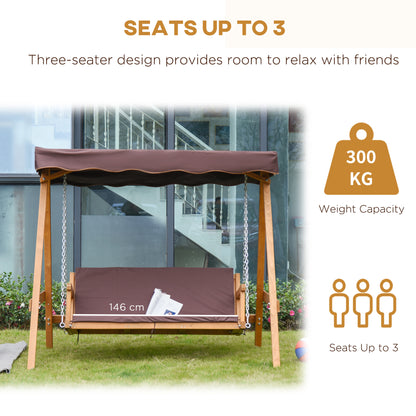 outsunny-3-seater-outdoor-garden-swing-chair-with-adjustable-canopy-wooden-hammock-bench-with-padded-cushions-for-patio-yard-brown