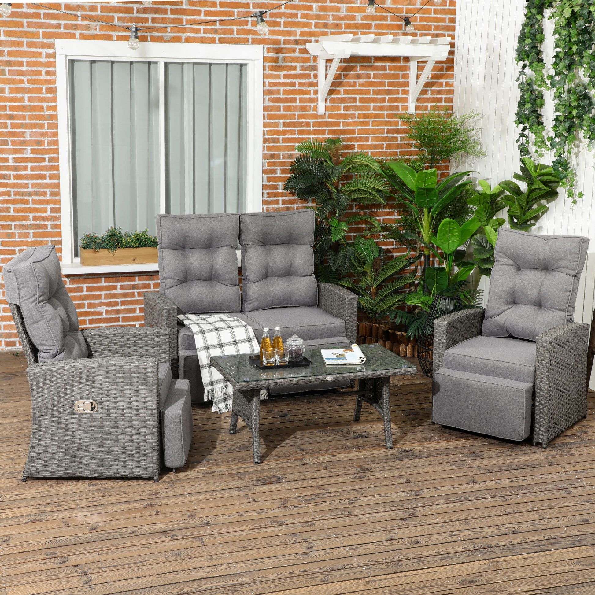 outsunny-4-piece-rattan-garden-furniture-sets-4-seater-outdoor-sofa-sectional-w-wicker-sofa-reclining-armchair-and-glass-table-for-yard-grey