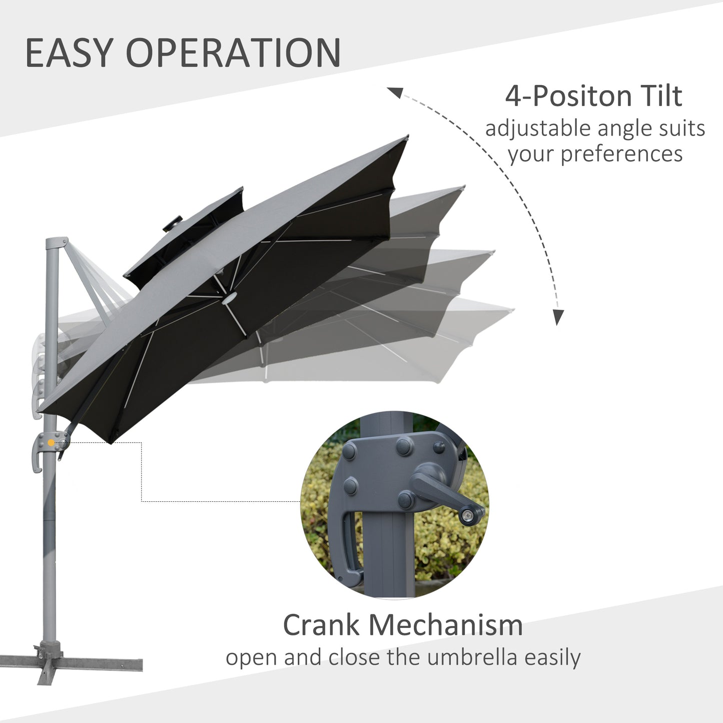 outsunny-3m-cantilever-parasol-outdoor-offset-patio-umbrella-solar-led-lighted-hanging-sun-shade-canopy-w-tilt-and-crank-handle-cross-base-grey