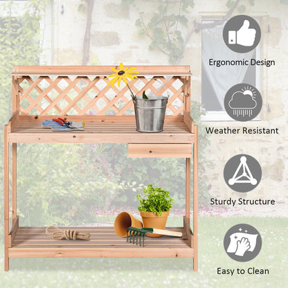 outsunny-wooden-garden-potting-table-with-drawer-flower-plant-work-bench-workstation-tool-storage-shelves-outdoor-grid