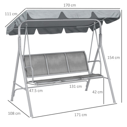 outsunny-metal-garden-swing-chair-3-seater-swing-seat-patio-hammock-bench-canopy-lounger-light-grey