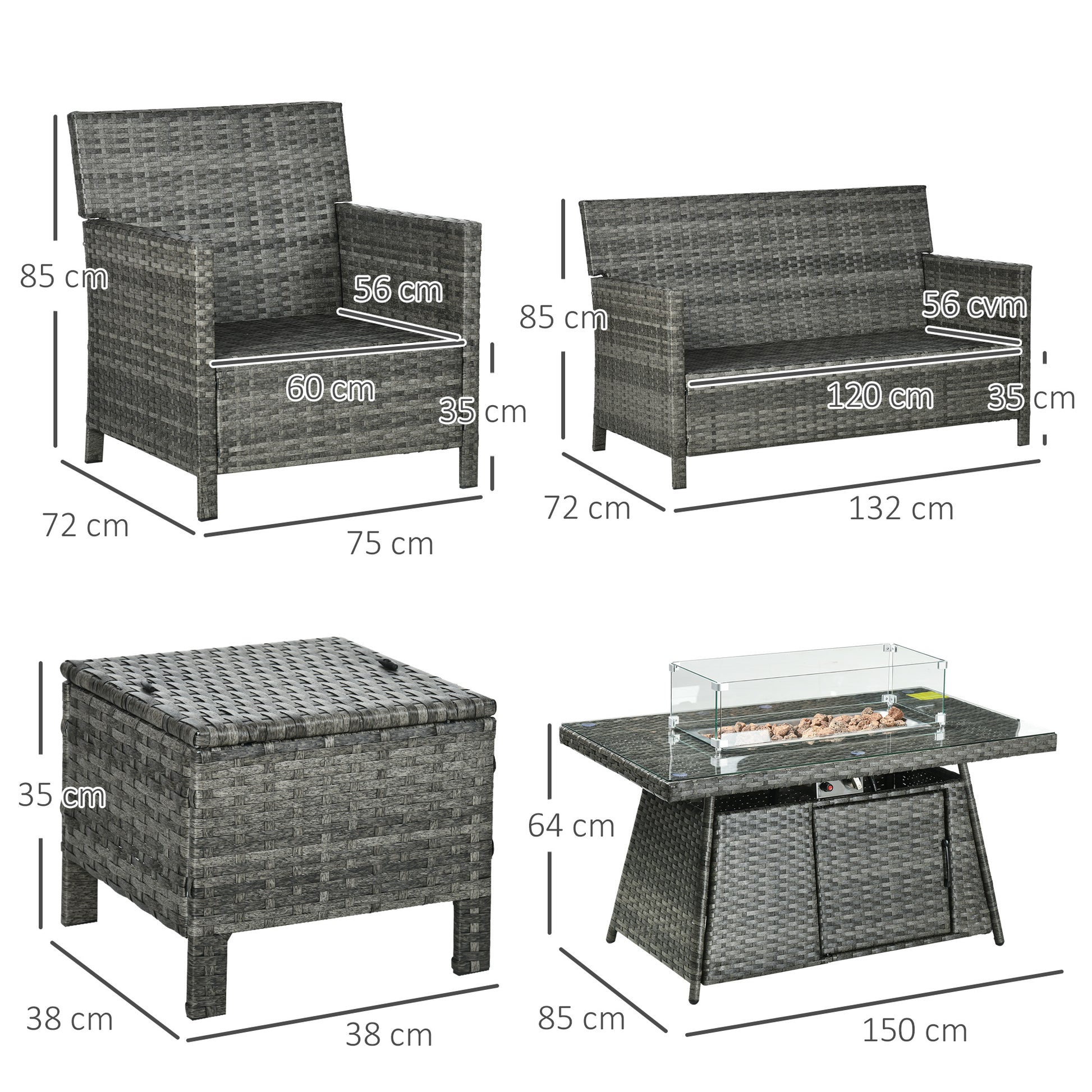 outsunny-6-seater-rattan-garden-furniture-set-w-gas-fire-pit-table-wicker-loveseat-2-armchairs-and-2-footstools-grey