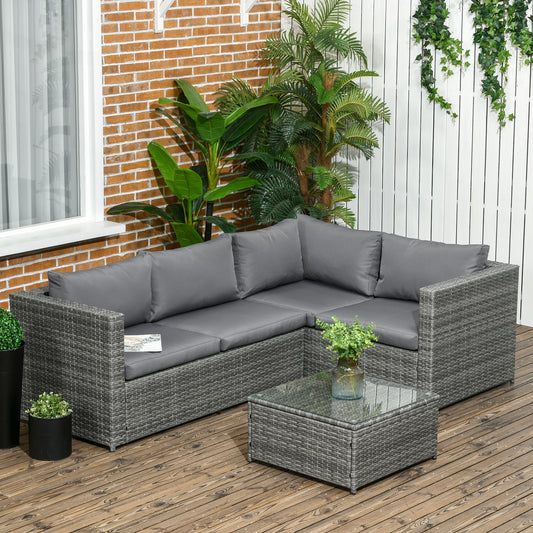 outsunny-4-seater-rattan-garden-furniture-outdoor-patio-corner-sofa-chair-set-with-coffee-table-thick-cushions-grey