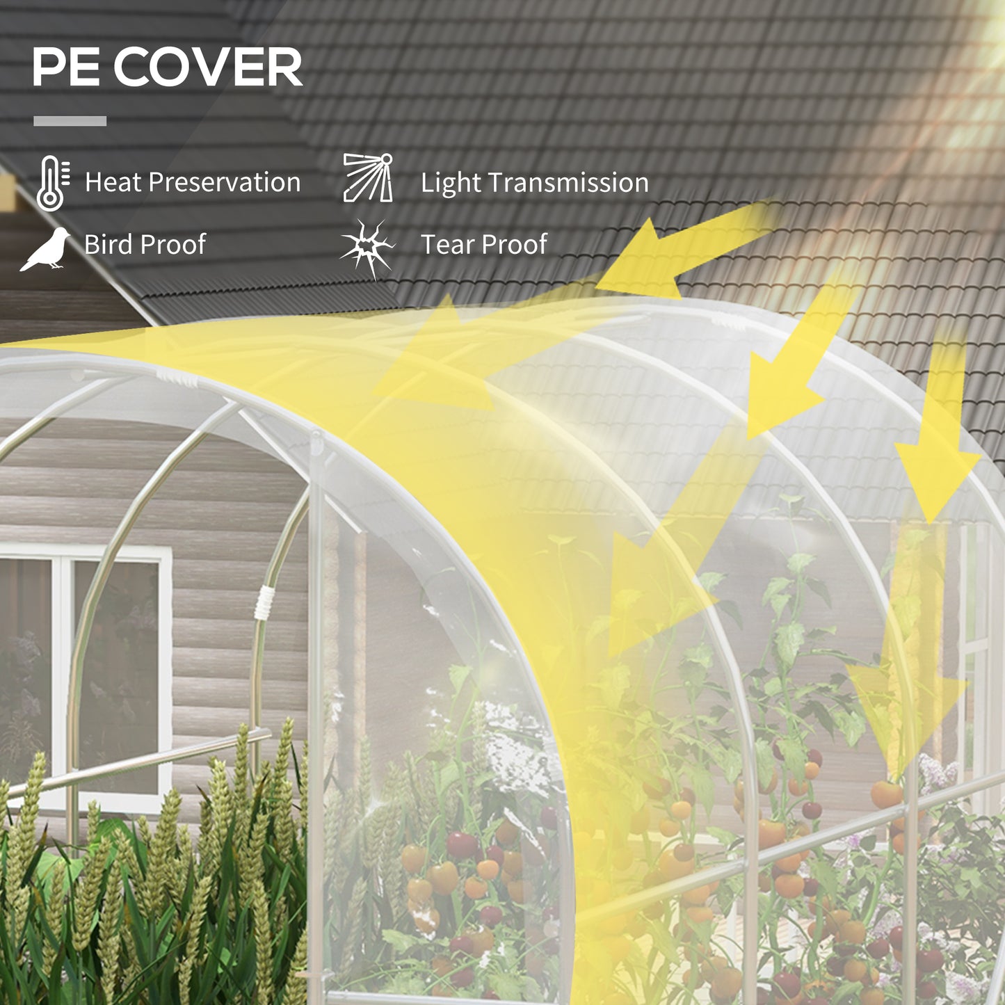 outsunny-polytunnel-greenhouse-walk-in-grow-house-with-pe-cover-door-and-galvanised-steel-frame-3-x-2-x-2m-clear