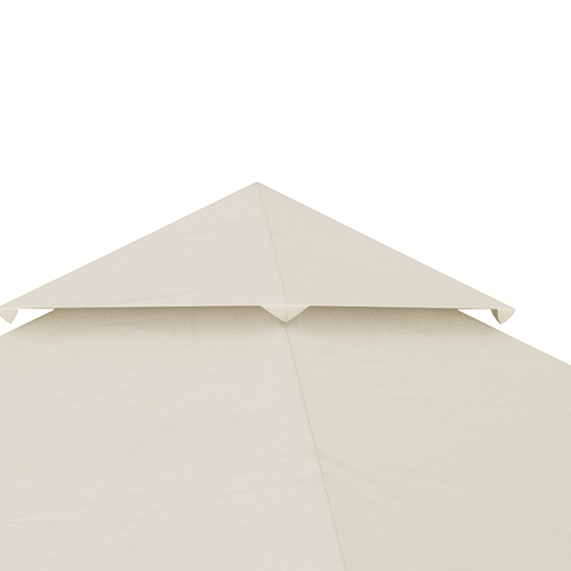 outsunny-3-x-3-m-gazebo-canopy-replacement-covers-2-tier-gazebo-roof-replacement-top-only-cream-white