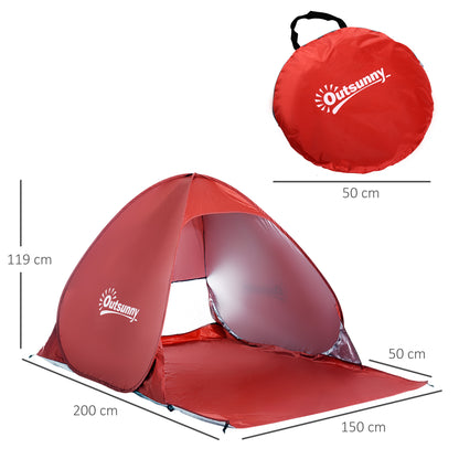 outsunny-pop-up-portable-beach-hiking-uv-protection-patio-sun-shade-shelter-tent-for-2-3-person-red