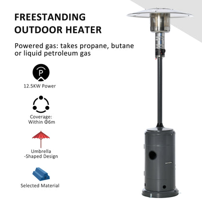 outsunny-12-5kw-outdoor-gas-patio-heater-freestanding-propane-heater-with-wheels-dust-cover-regulator-and-hose-charcoal-grey