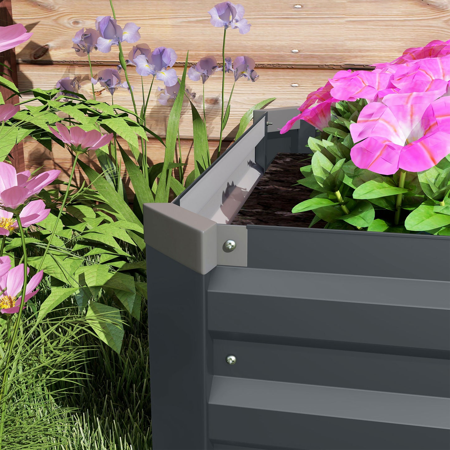 outsunny-galvanised-raised-bed-for-garden-rectangular-outdoor-elevated-planter-box-with-safety-edging-and-open-bottom-for-growing-flowers-herbs-and-vegetables-240-x-60cm-grey