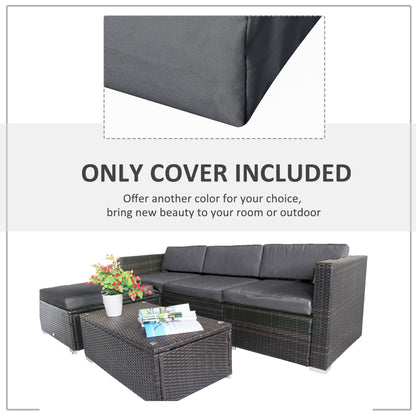 outsunny-rattan-garden-wicker-patio-furniture-cushion-cover-sofa-cover-replacement-cover-only-grey